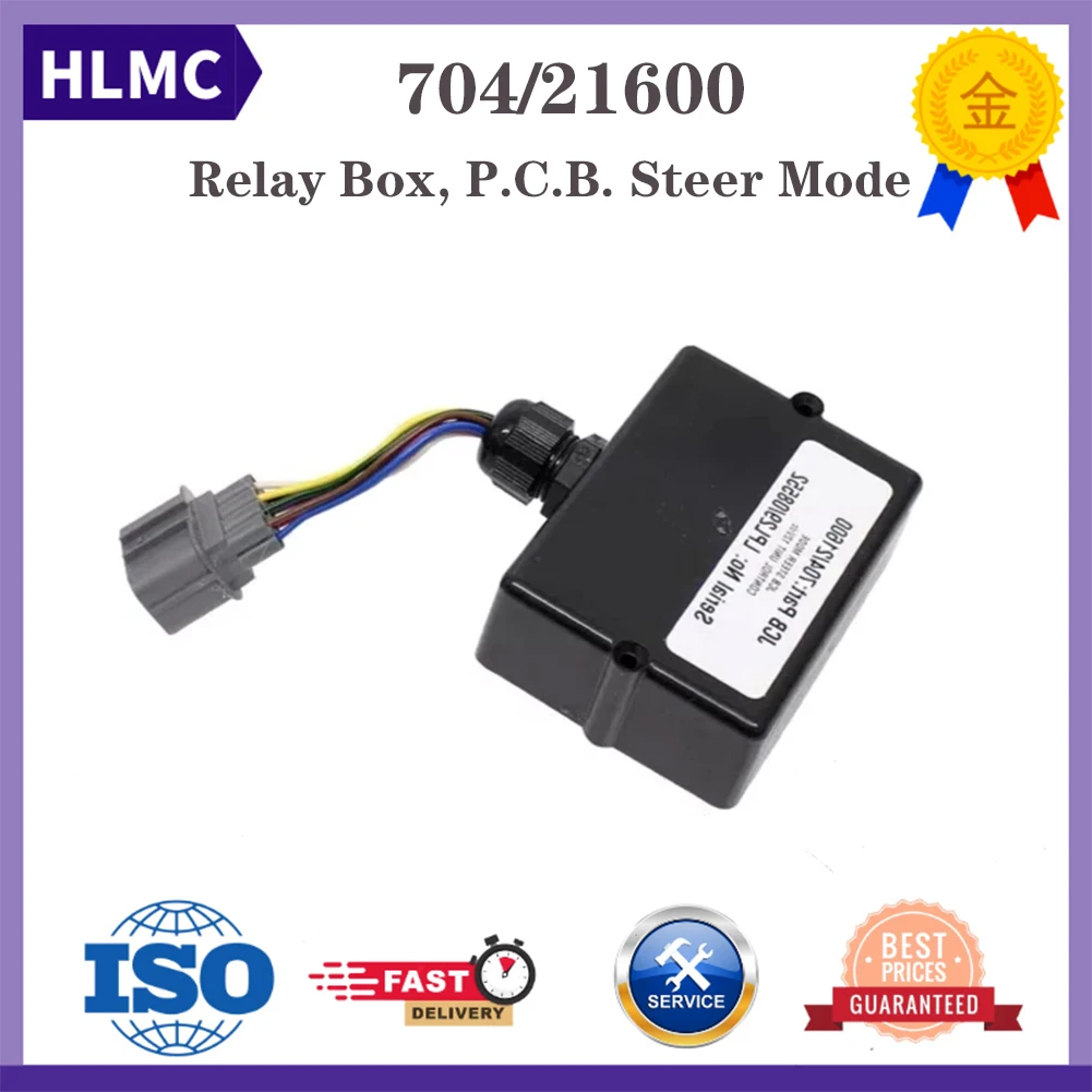 704-21600 Steering Relay Box for JCB 3CX 4CX Construction Machinery Parts 70421600