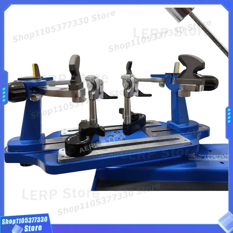 AEF Professional Badminton Racket Threading Machine Flyer V 6 Point Frame System Precise Tension Adjustment Aoyi Sports