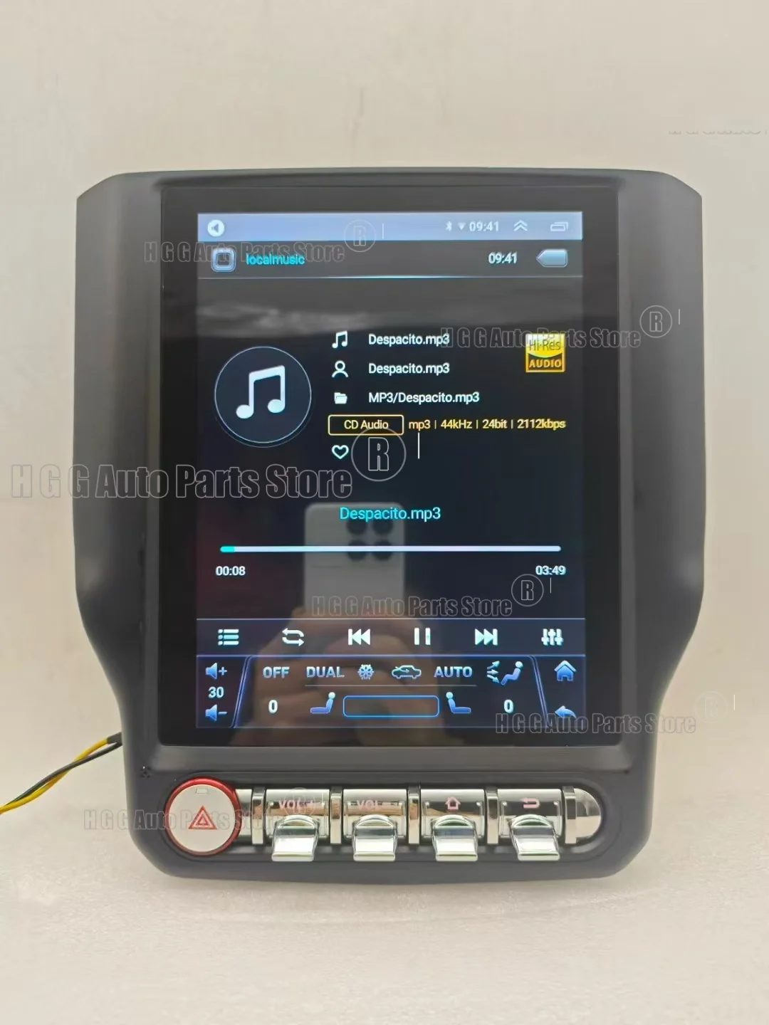 For Dodge Ram 2019-2021 Android GPS Screen Navigation Navi Stereo Multimedia Video Player 4G WIFI BT Car Radio 9.7inch RHD LHD