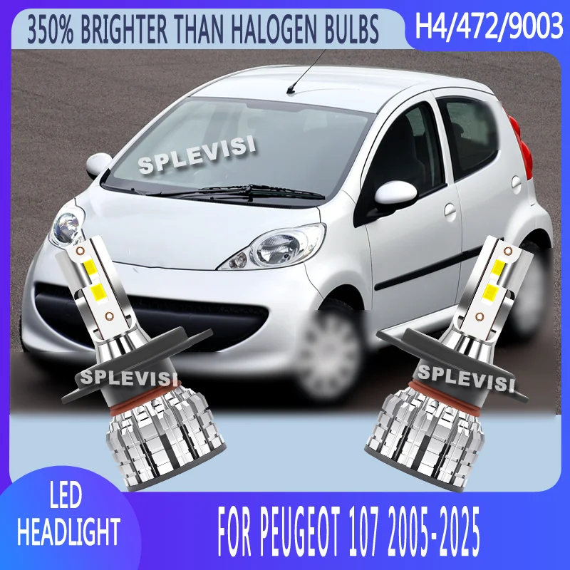 

12000LM/Bulb for safer night journeys LED Car Headlight Bulbs For PEUGEOT 107 2005 2006 2007 2008 2009 2010 2011 2012 2013-2025