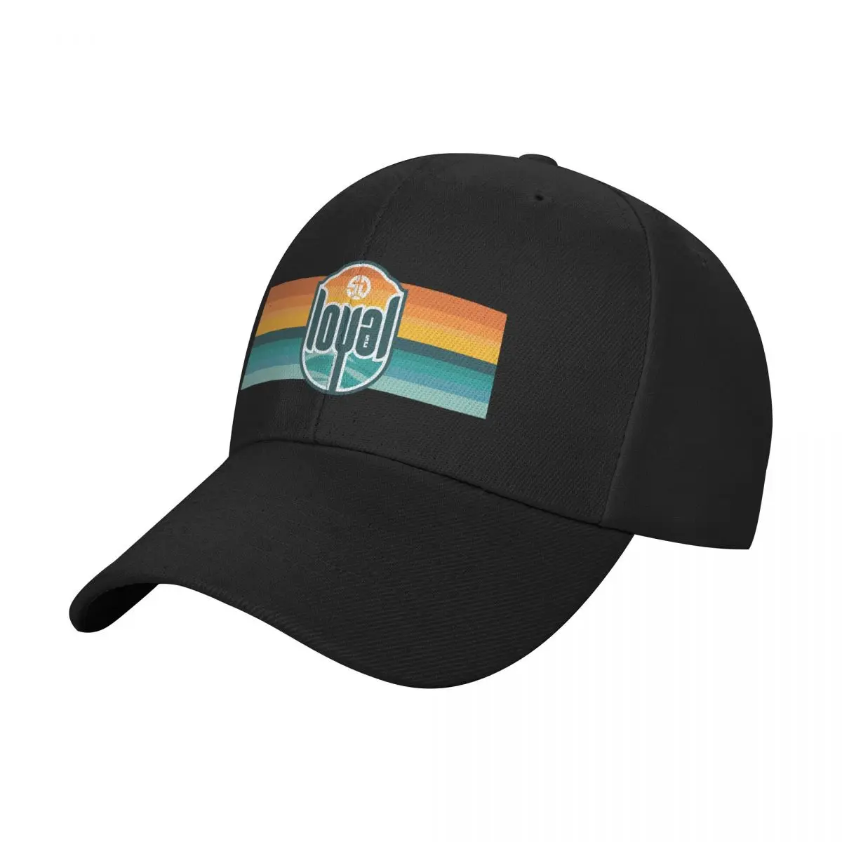 San Diego Loyal Striped Tee Baseball Cap derby hat Sunhat Hats Woman Men's