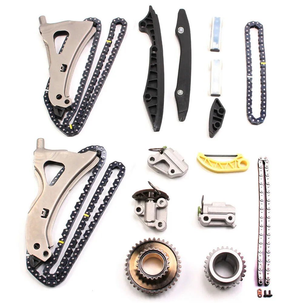 New M278 Timing Chain Kit & Camshaft Adjusters for Mercedes-Benz CLS550 E550 E500 S500 SL550 GLE500 W212 S500 4.7L V8 Turbo