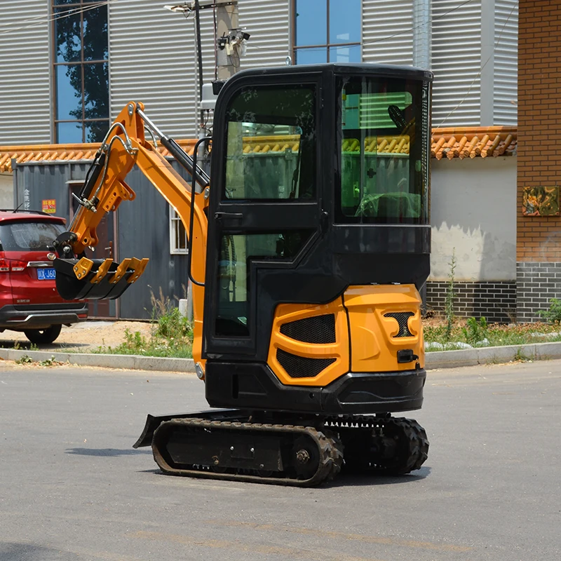 

Customized OKW18 Swing Boom China Micro New Garden Farm Home Crawler Machine Small Bagger Digger Graver 1.8 Ton Mini Excavator