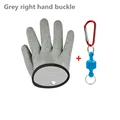 Grey right buckle