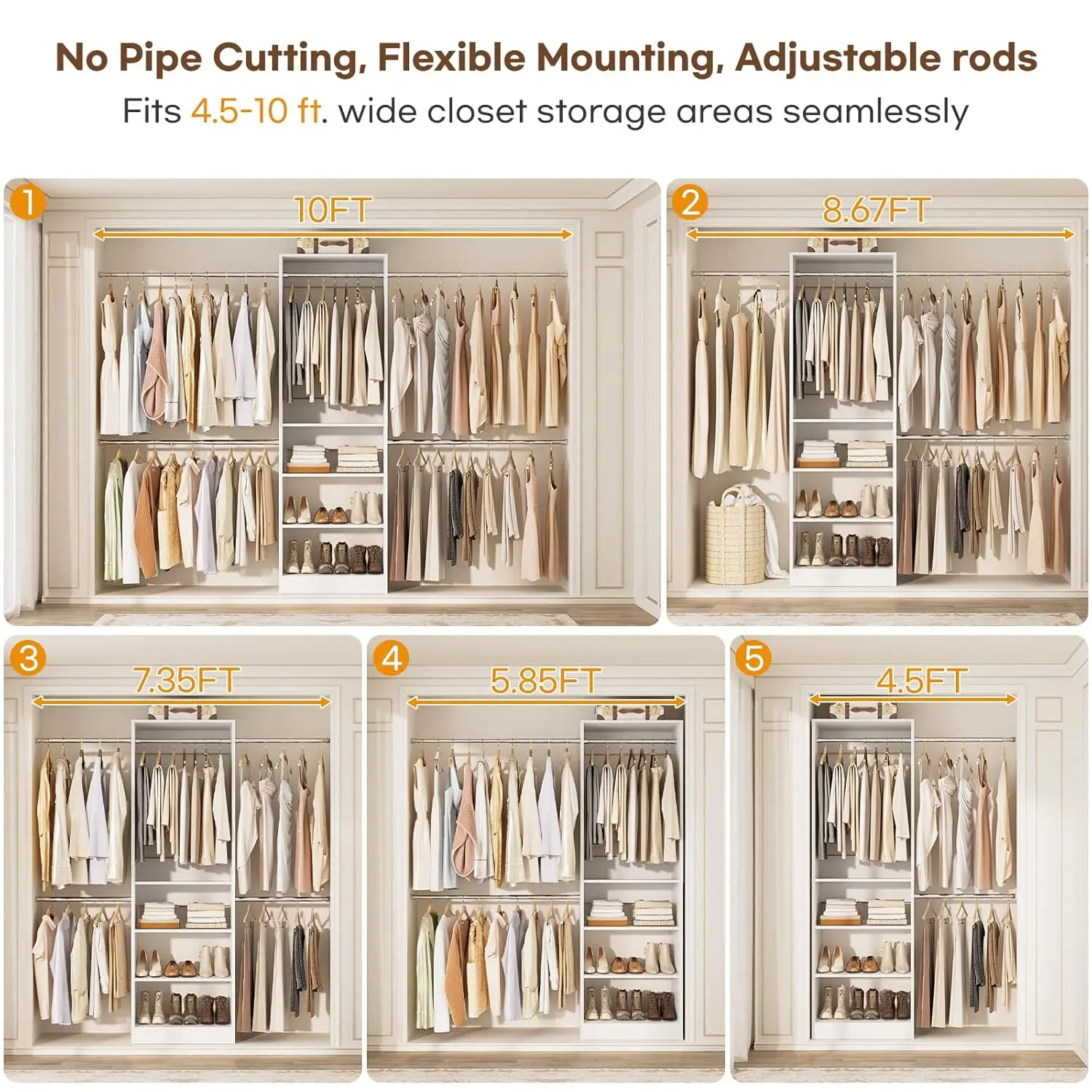 Thumbnail 4 - #6 Latest Modular Closet Systems Offers