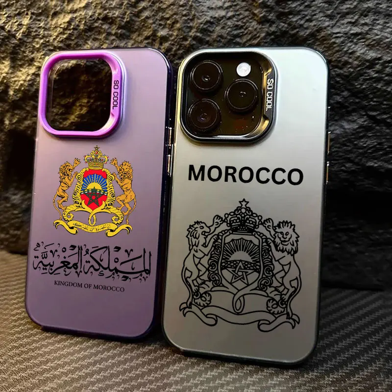 

Morocco LOGO Symbol Coque For Apple iPhone 17 Air 16e 16 14 15 13 11 Pro Max Plus 12 17 Pro Shockproof Case Phone Cover Moroccos