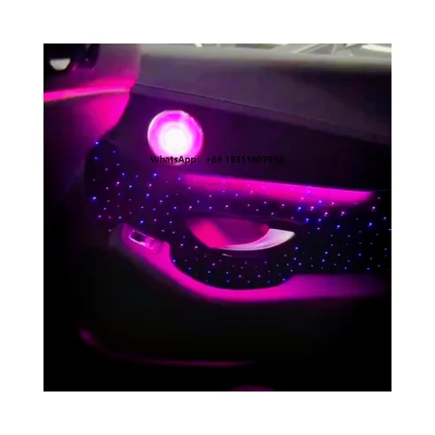 

New 16W Twinkle Fiber Optic Led Lights Decoration Starlight Headliner Kit for Car Roof Fiber Cable Suitable for Car Doors