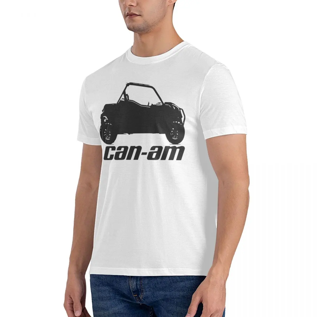 Can-Am Maverick Men T Shirt Can-am Cool Tee Shirt Short Sleeve O Neck T-Shirts Pure Cotton Graphic Printed Tops