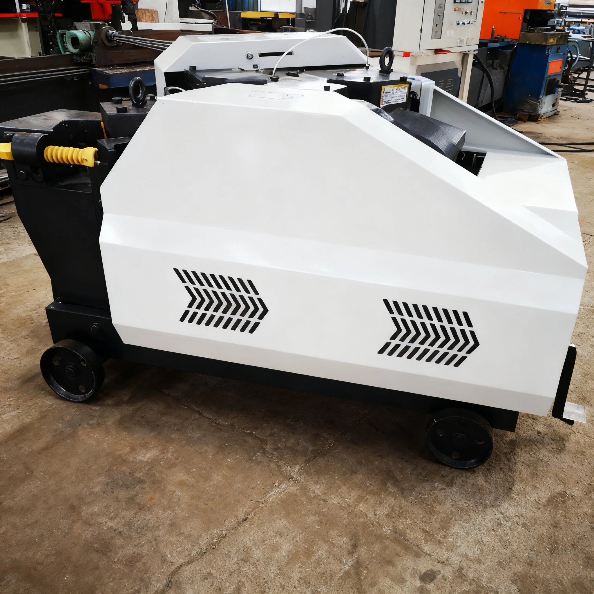 Portable GQ60 Hydraulic Rebar Cutting & Straightening Machine with Motor & Engine 7.5kw Power 220V-440V Voltage Options