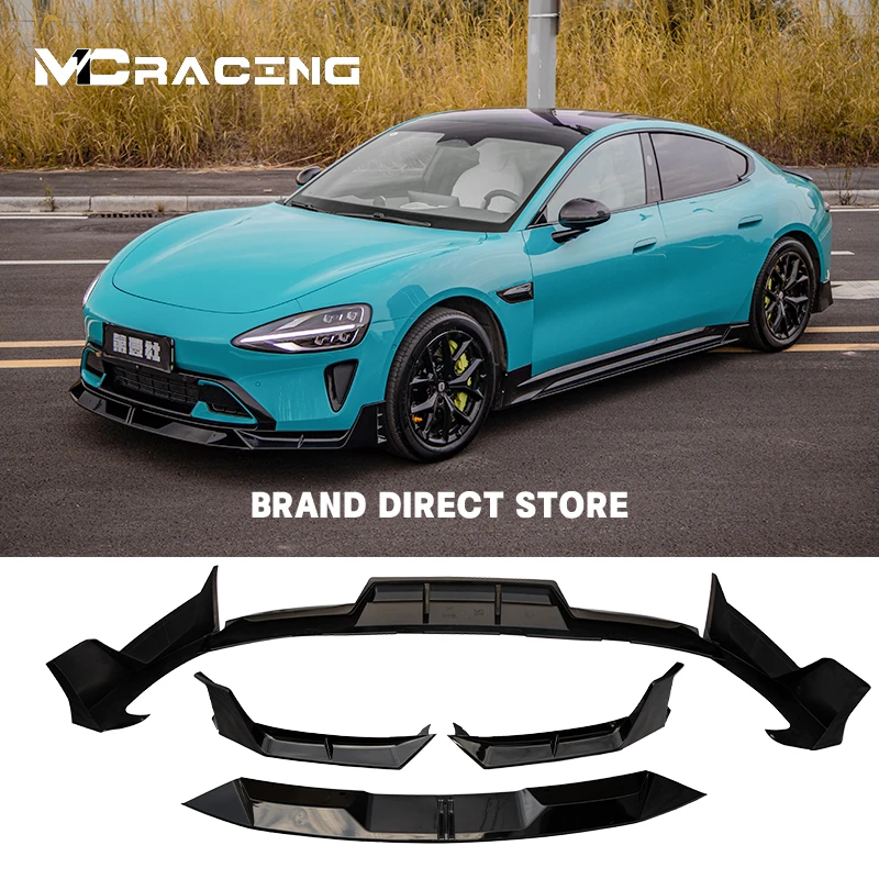 Mc Racing Sport Body kit for Xiaomi Su7 EV 2024 Front lip side skirt, rear lip rear diffuser tail wing spoiler Appearance kit