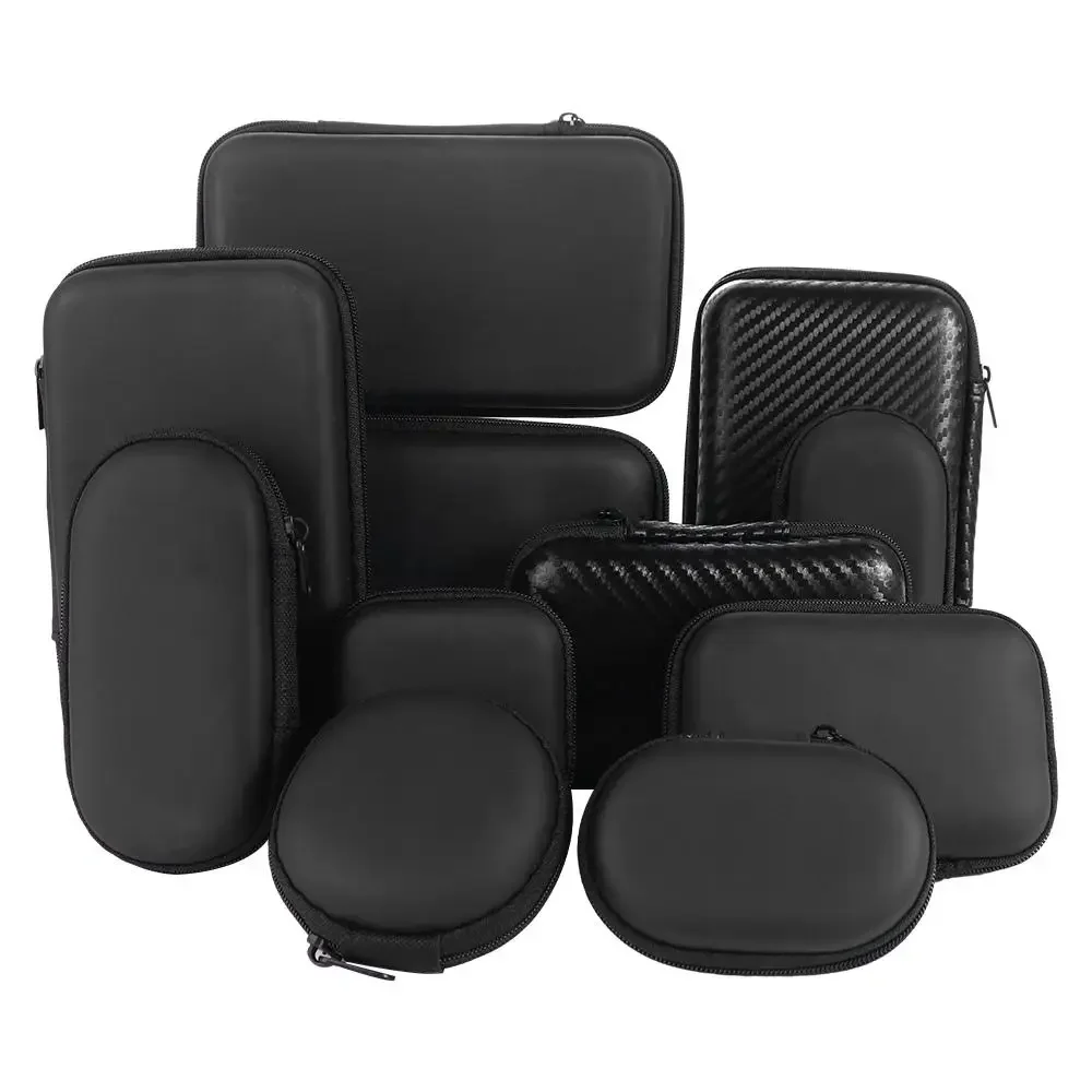 

Pouch Organizer Bag Headphone Mini Storage Mobile Hard Disk Case Zip Lock Case EVA Zipper Bag Earphone Bag Data Cable Bag
