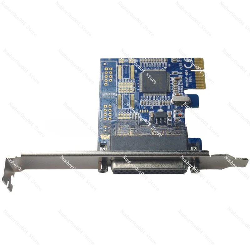 Suitable for Computer PCIe Parallel Port Card DB25 Parallel Expansion Card, Printer Interface Adapter Card