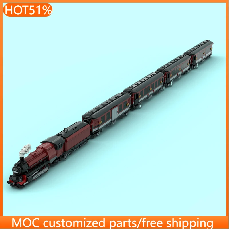 

4665 PCS Car 6201 train MOC Customize Modular Building Block Simple Model Kids Design Educational Popular DIY Holiday Toy Gifts