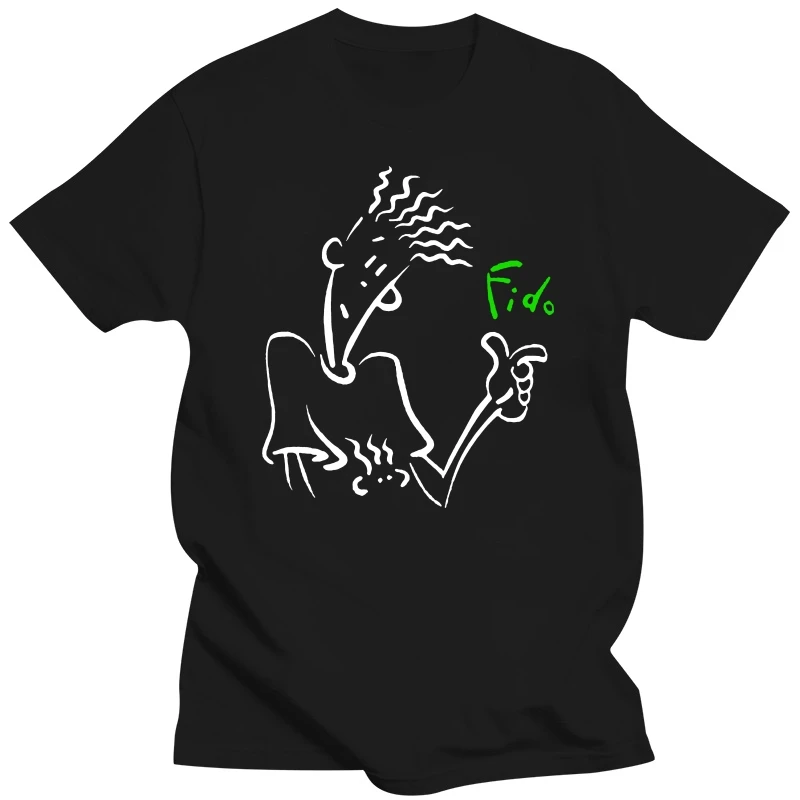 Men Funy T-shirt Fido Dido tshirs Women T Shirt