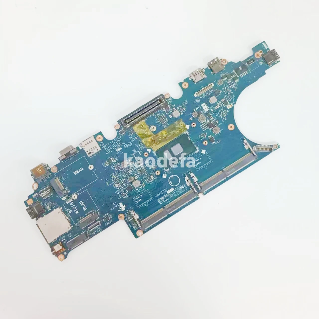 Imagem -04 - Laptop Motherboard para Dell Latitude E5470 Adm70 La-c631p Cpu: I36100u I5-6200 6300u Ddr4 Cn0c0nc4 Cn-0h4jg 100 Teste ok