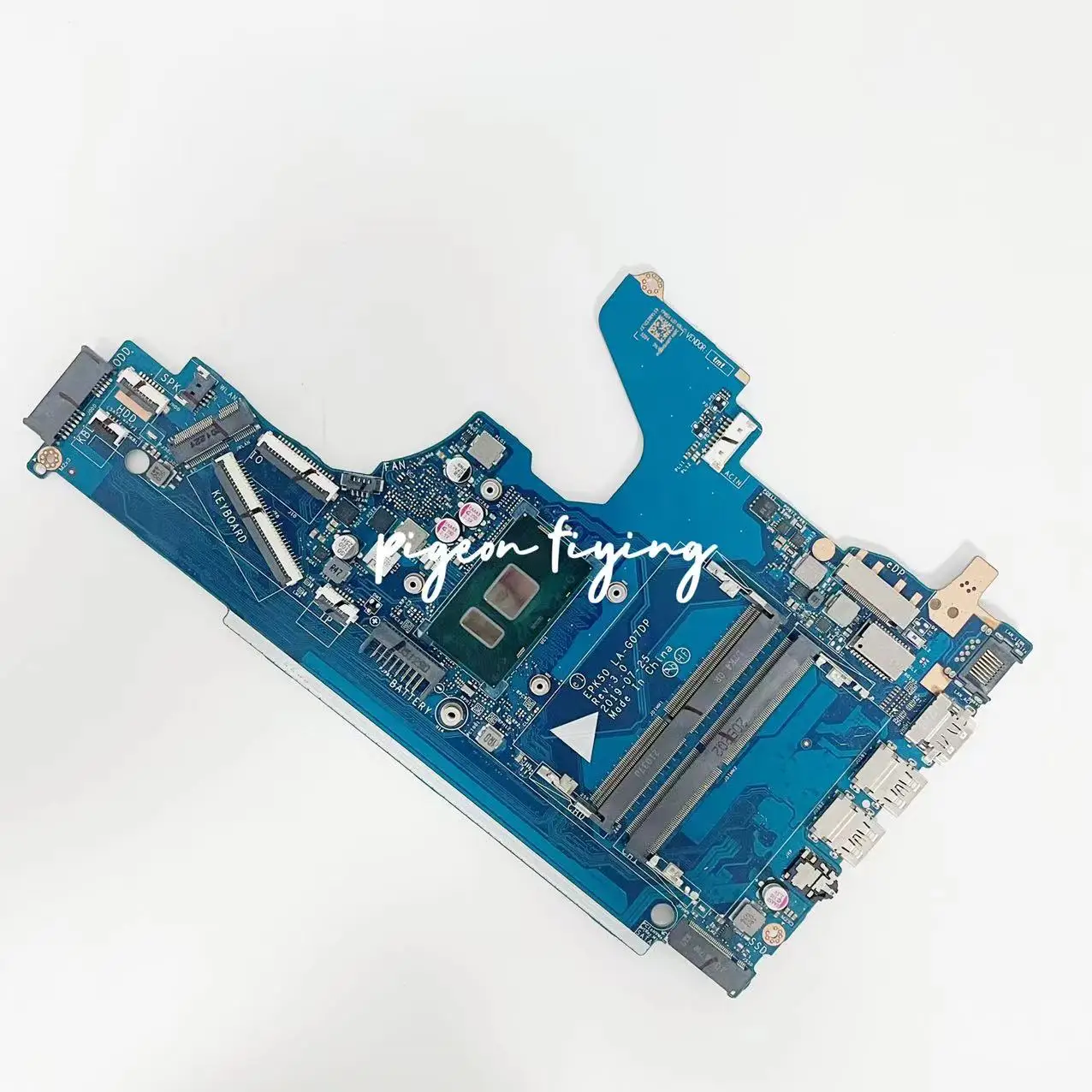 Imagem -04 - Laptop Motherboard para hp Pavilion 15-da 250 g7 Mainboard Cpu:i37020u Sr3tk Ddr4 L49974601 L49974001 Epk50 La-g07dp La-g07dp