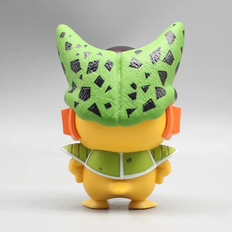 LCK01 Psyduck Cos Cell Action Figure Anime Dragon Ball Z Figuras DBZ Manga Figurine GK Statue Model Doll Peripheral Toys GiYh1@！