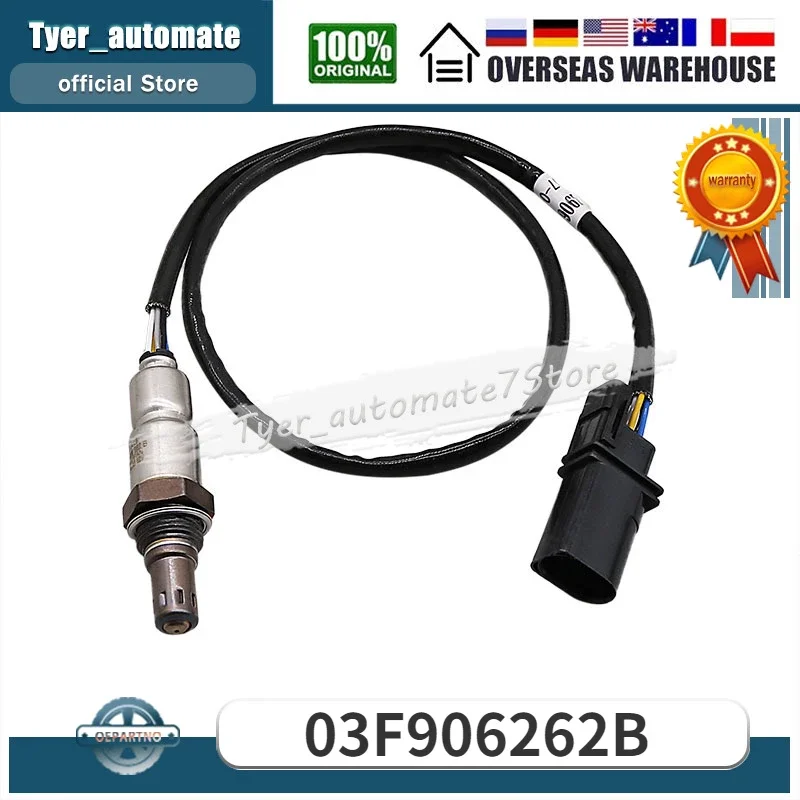 03F906262B Oxygen O2 Lambda Sensor For AUDI A1 A3 VOLSKWAGEN BEETLE GOLF JETTA POLO TOURAN SEAT IBIZA LEON SKODA FABIA YETI