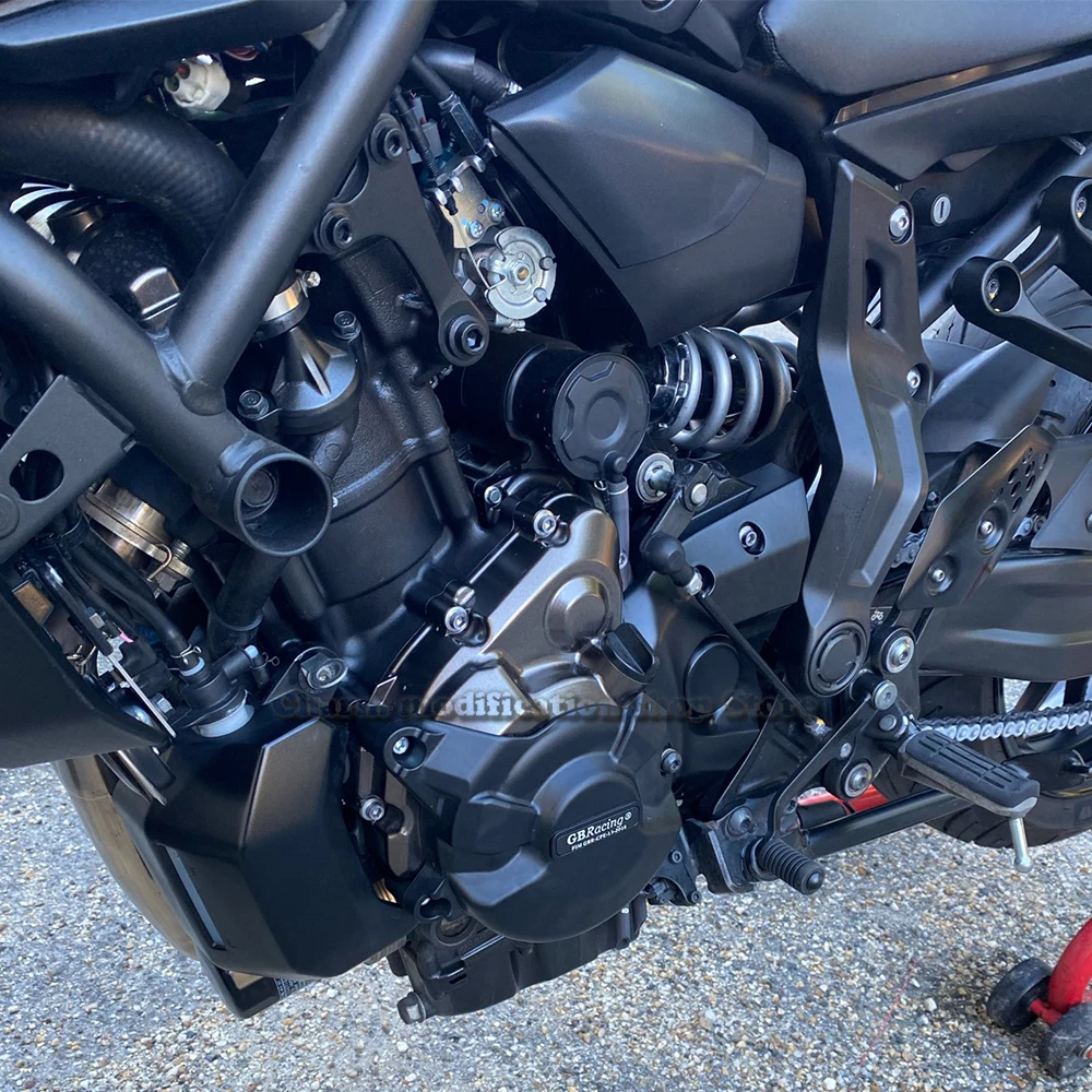 Motorcycles Engine Cover Protection Case For case GB Racing For YAMAHA MT-07 FZ-07 Tracer 700/ XSR700 Engine CoversProtectors image 3
