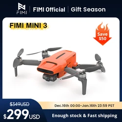 FIMI MINI 3 new drone 4K 60fps AI Super Night Video 9km range 3-axis Gimbal 249g Ultralight design smart tracking mini pro drone