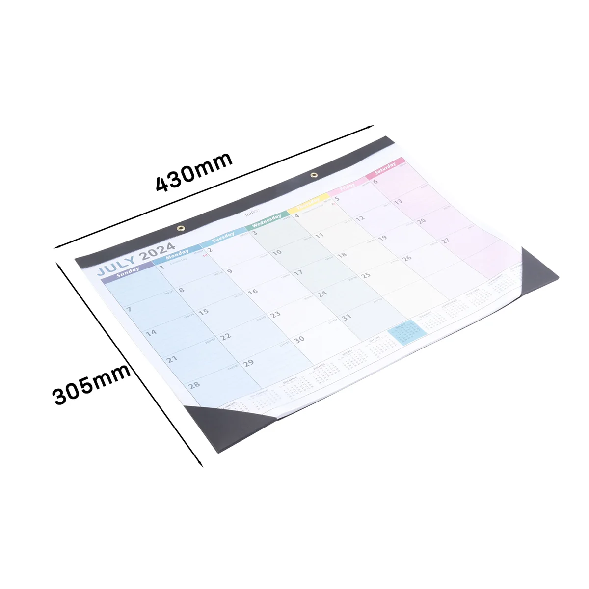 2024 벽걸이 달력, 2024- 2025, 18 개월, 1 월 2024-6 월 2025, 행잉 후크, 1 개