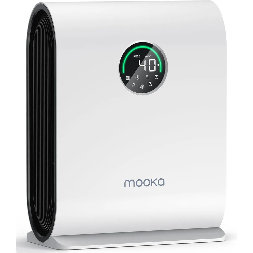 

Air Purifiers for Home Large Room Up to 2500 ft² with PM 2.5 Display Air Quality Sensors,