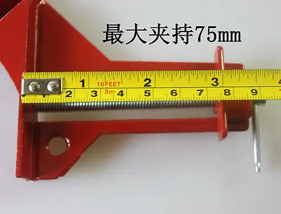 4Pcs 90 Degrees Angle Clamp Right Angle Woodworking Frame Clamp DIY Fish Tank XWJ