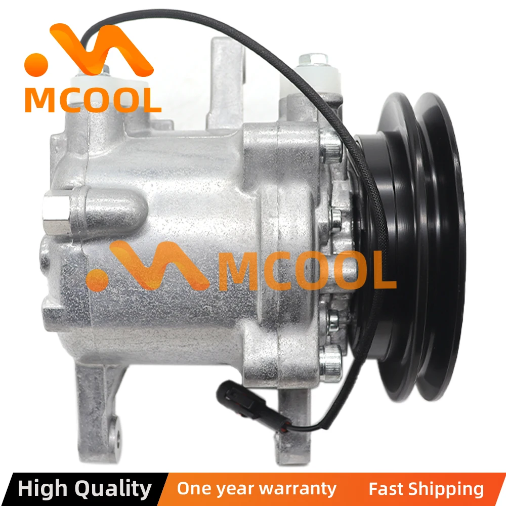 For New SVO7E AC Compressor Kubota M108S M5040 M7040 M8540 Tractor SV07E 3C581-97590 3C581-50060 447220-6750 447200-9130