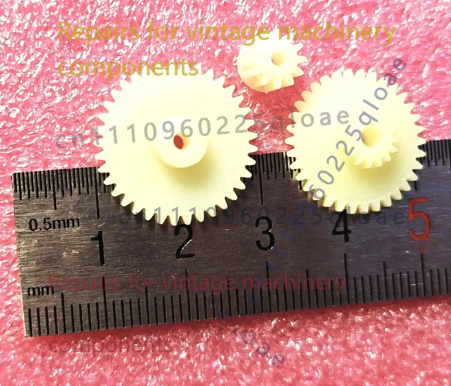 3Pcs Cassette Mechanism Replacement Gear Set For Philips AR108 AR508 AR668 AR778 Tape Deck Recorder Repair Spare Parts