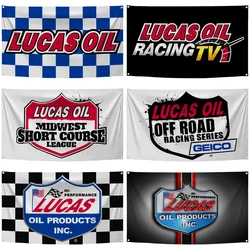 2×3ft 3×5ft Lucas Flag Polyester Digital Printed Racing Car Banner Tapestry Curtain For Decor