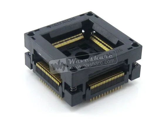 IC201-1444-026, Tes IC & Soket Burn-in, untuk paket QFP144/TQFP144/FQFP144/PQFP144