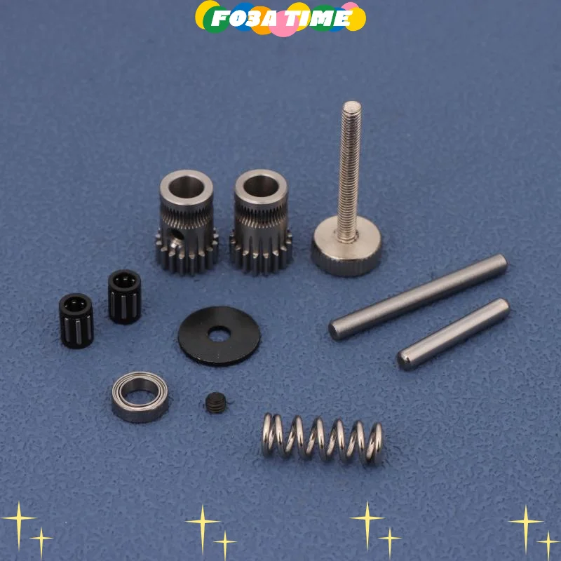 Kit de actualización de acero endurecido de engranaje de transmisión Dual, extrusora Drivegear para extrusora BMG para impresora 3D Prusa I3, piezas de extrusora Bowden