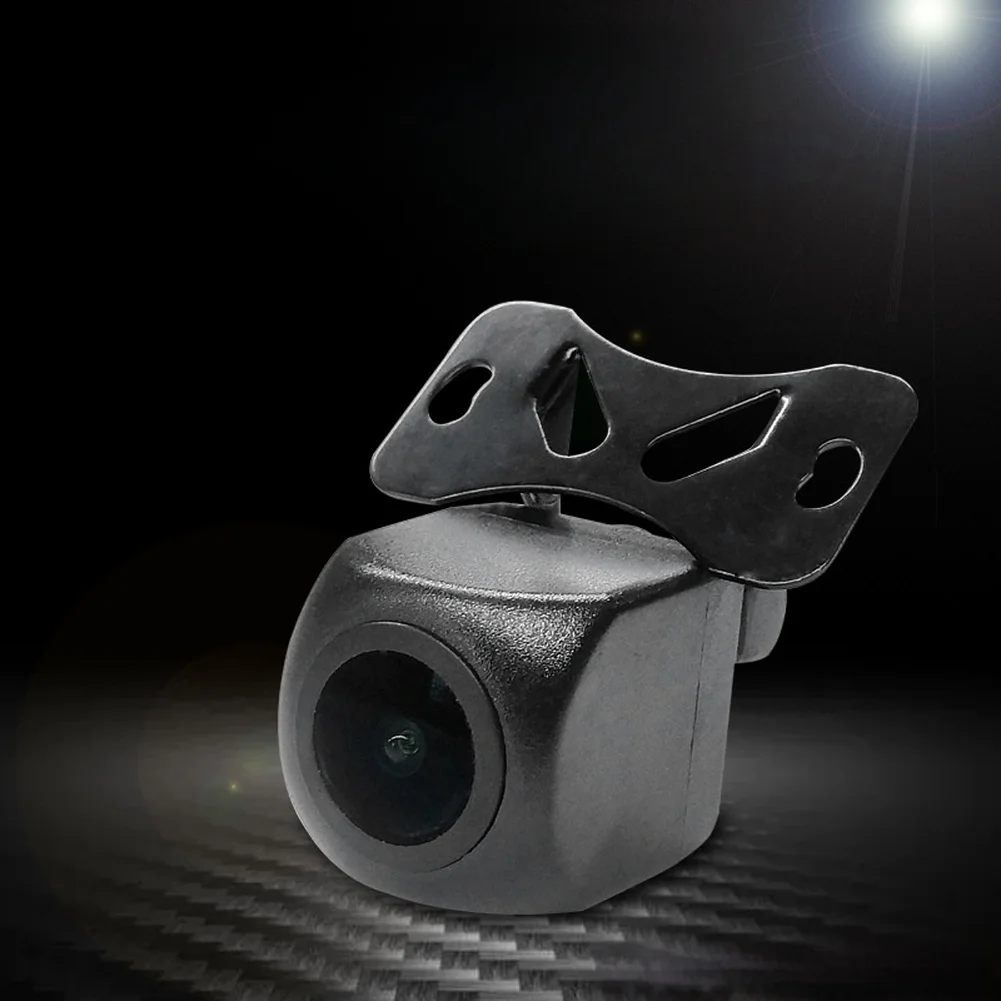 Car Rearview Camera Plastic 12V 170° Wide Angle Lens 3D Noise Reduction Technology 720P/1080P Car Rear View Camera Waterproof
