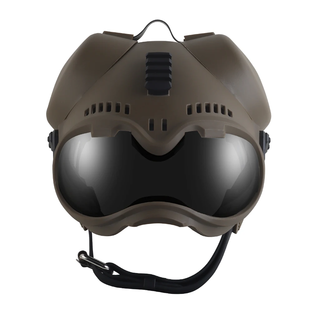 K9 Dog Tactical Helmet with Goggles Guide Rail Outdoor Combat Training Search Rescue Working Full Protective Police Dog Helmet