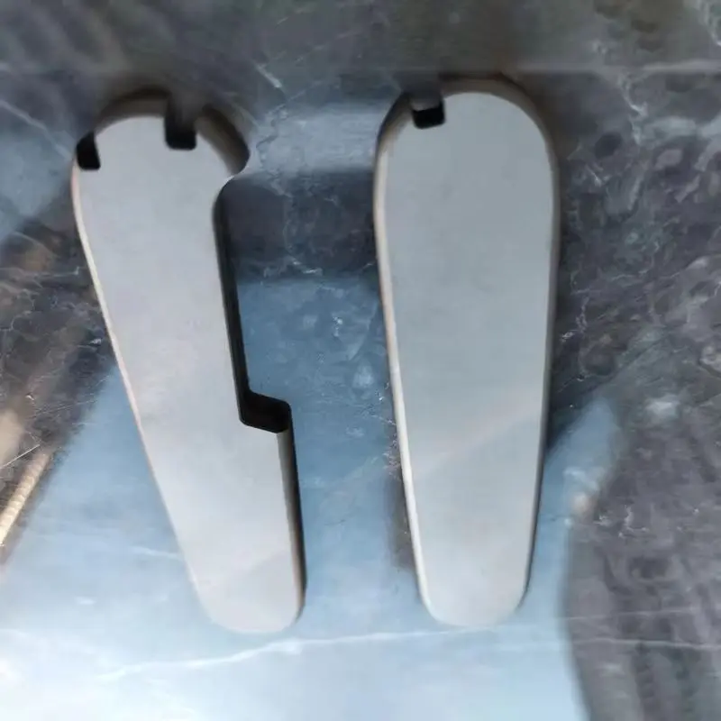 Custom Titanium Knife Handle Patches Scales For 91MM Victorinox Swiss Army Knives Grip Make Accessories With Slots of Pen Pin