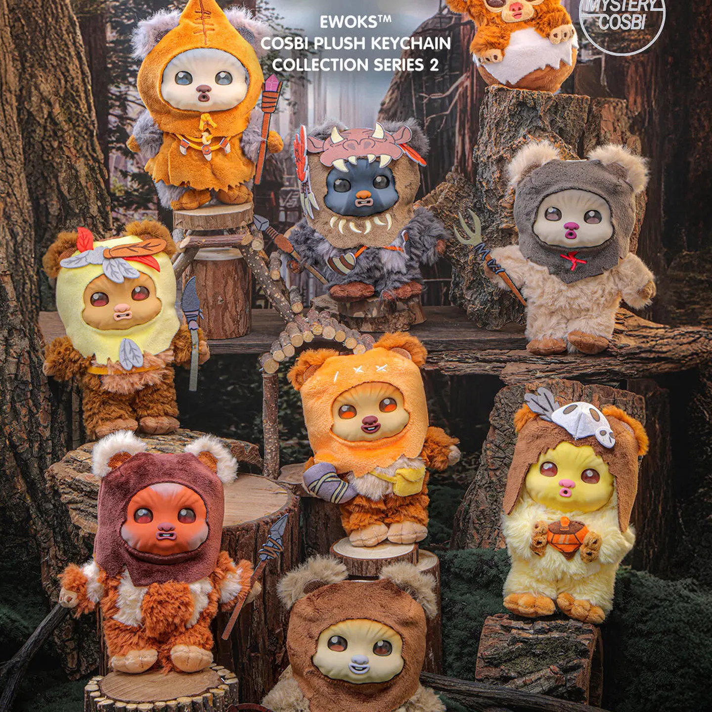 hot-toys-star-wars-ewoks-cosbi-–-porte-cles-en-peluche-boite-mystere-serie-2-poupee-mignonne-a-collectionner-cadeau-decoratif-pour-collectionneurs-adultes