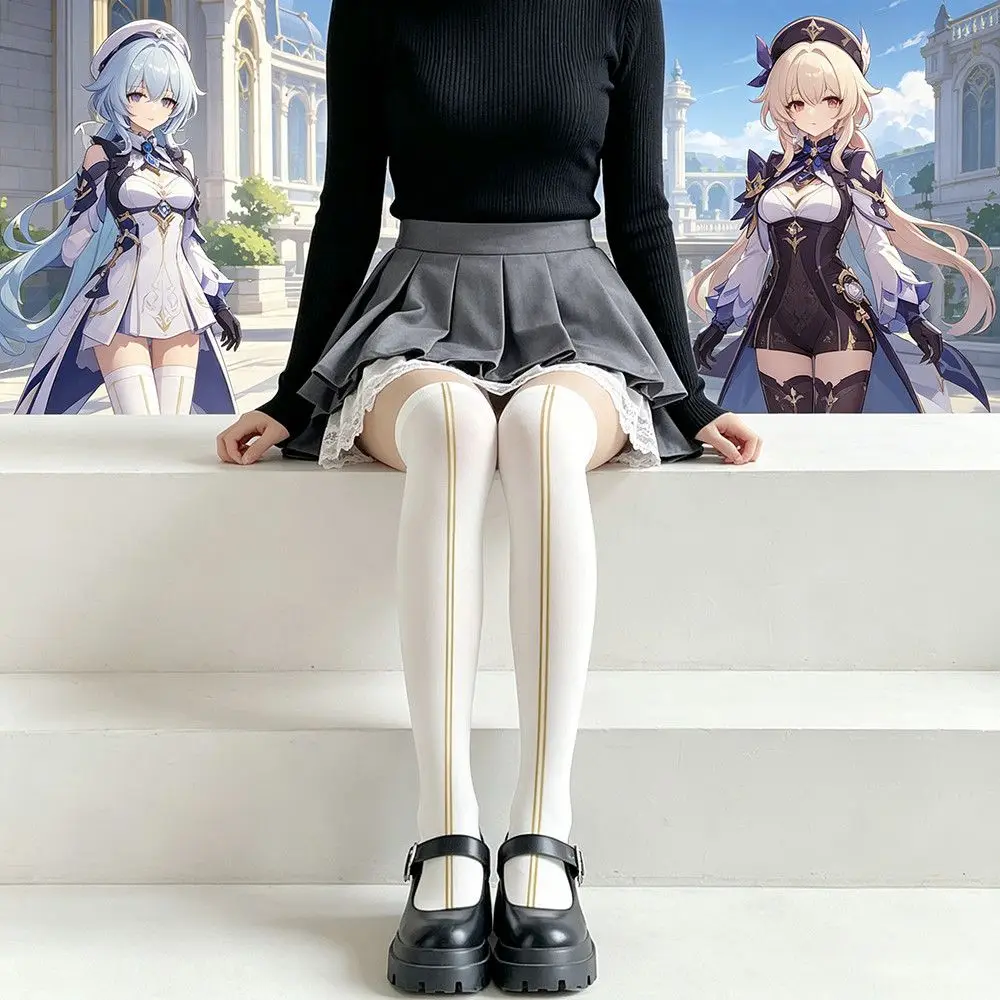 Comic game Sandrone cosplay stockings Marionette role play coser long socks costumes