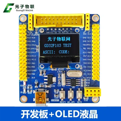 New GD32F103RCT6 development board GD32 learning board core board / evaluation board / main chip with routine