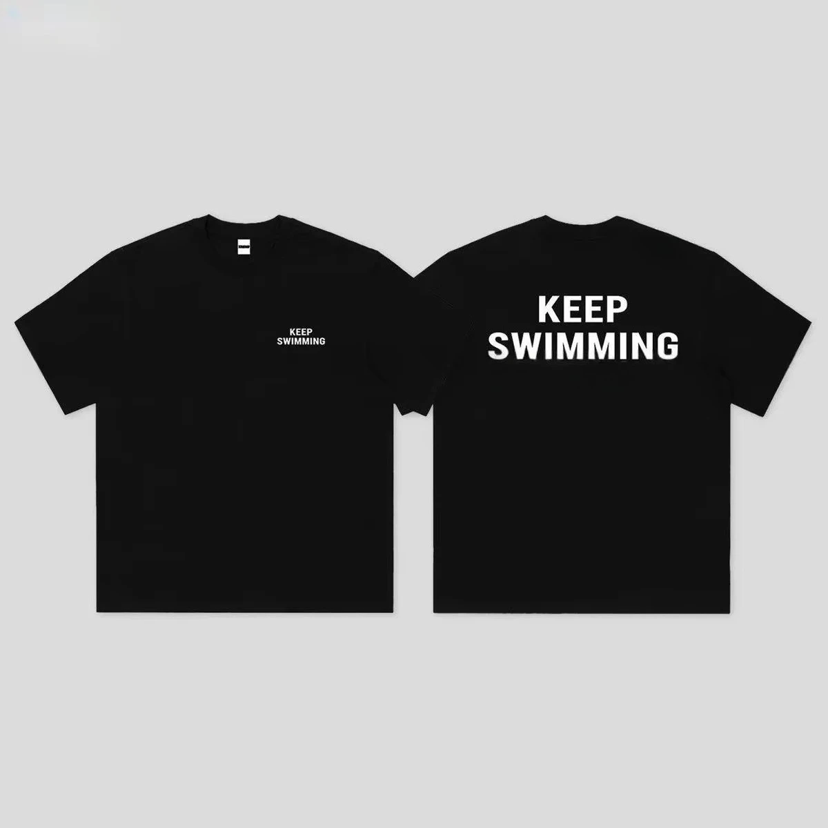 T-shirt de haute qualité « Keep Swimming » et « Song Belonging To You » – Collection Été 2026