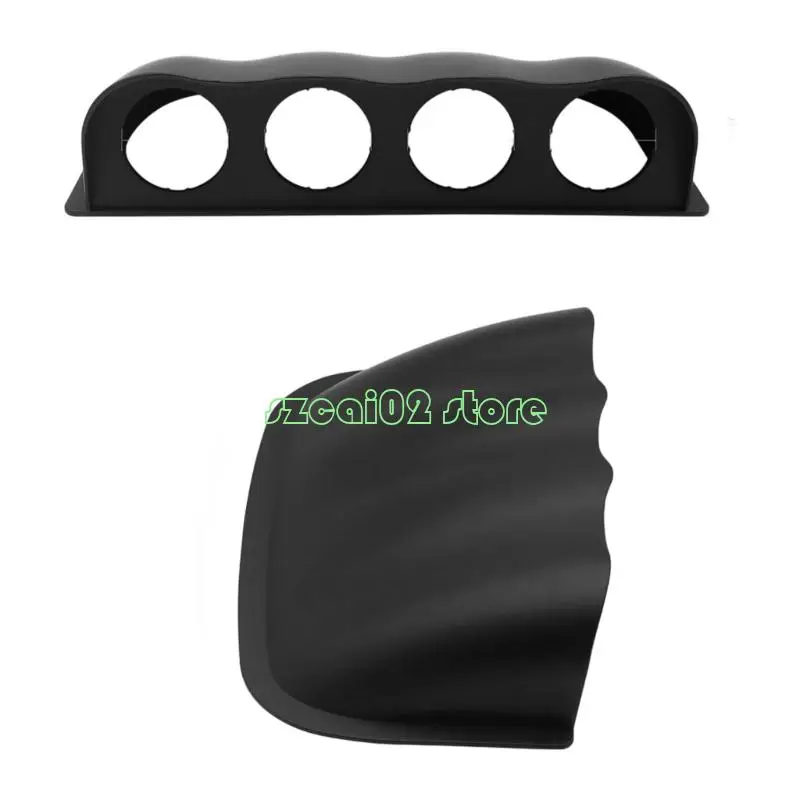 400B Car Dashboard Meter Housing Mount Panel for 52mm Oil Water Boosts Gauge Setup