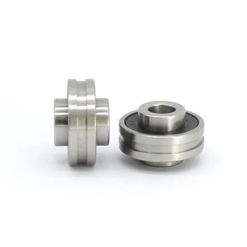 Stainless steel non-standard bearing S626RS double convex open single slot manufacturers supply deep groove ball bearings
