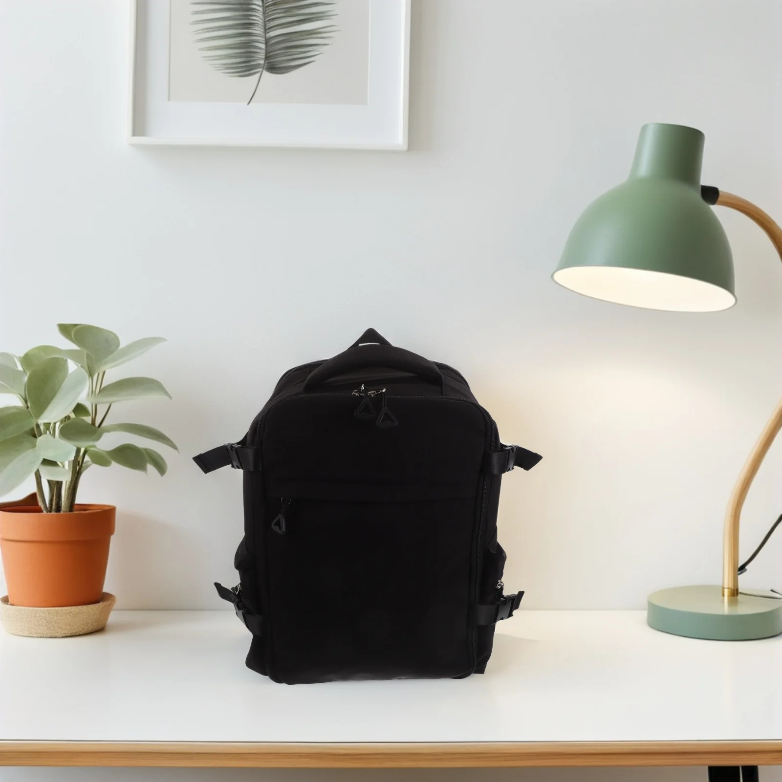 

Рюкзак для ноутбука, большой вместимости, для работы и путешествий, устойчивый к царапинам, для офиса и поездок на работу, 16.11x11.79x6.68 дюймов, легкий повседневный рюкзак