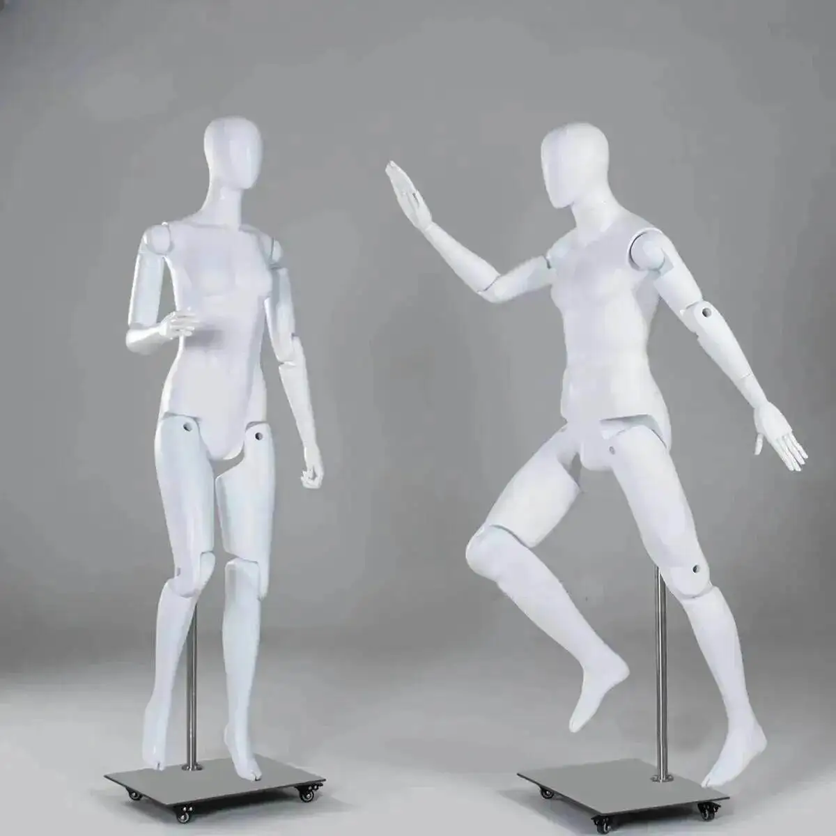 Full Body Mannequins Display Stand for Boys and Girls Sports Running Robot Multifunctional Movable Joint Modeling Mannequin zz