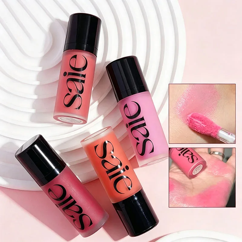 New Saie Dew Blush Liquid Blush Clear And Luminous Texture LongLasting Hydrating High Color Rendering Natural Facial Cosmetics