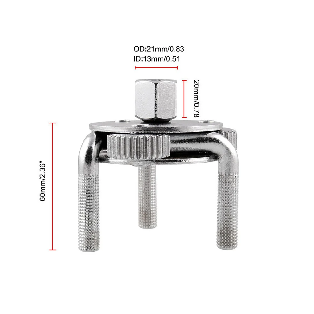 Oil Filter Wrench Set 3-Jaw Design Carbon Steel Special Industrial Wrenches