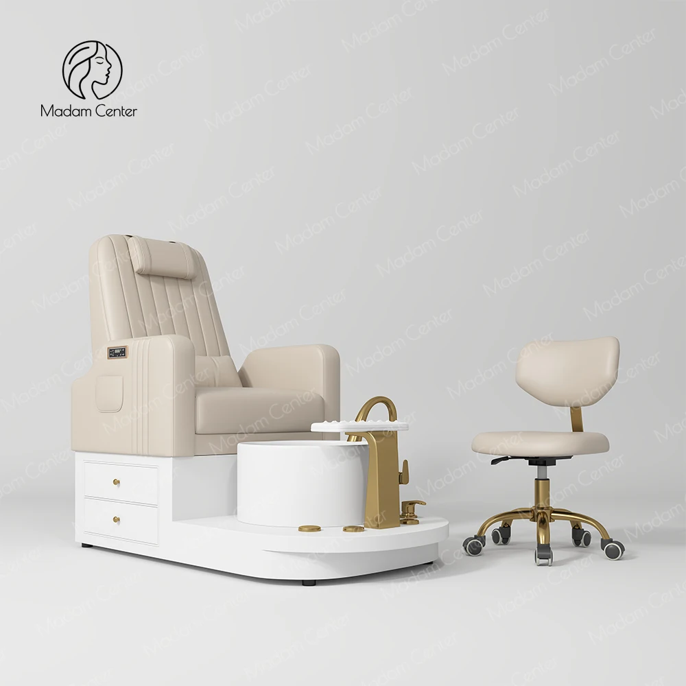 

Pedicure Platform Station Professional Spa Pedicure Chair No Plumbing Back Massage Pedicure Chair Without Plumbing