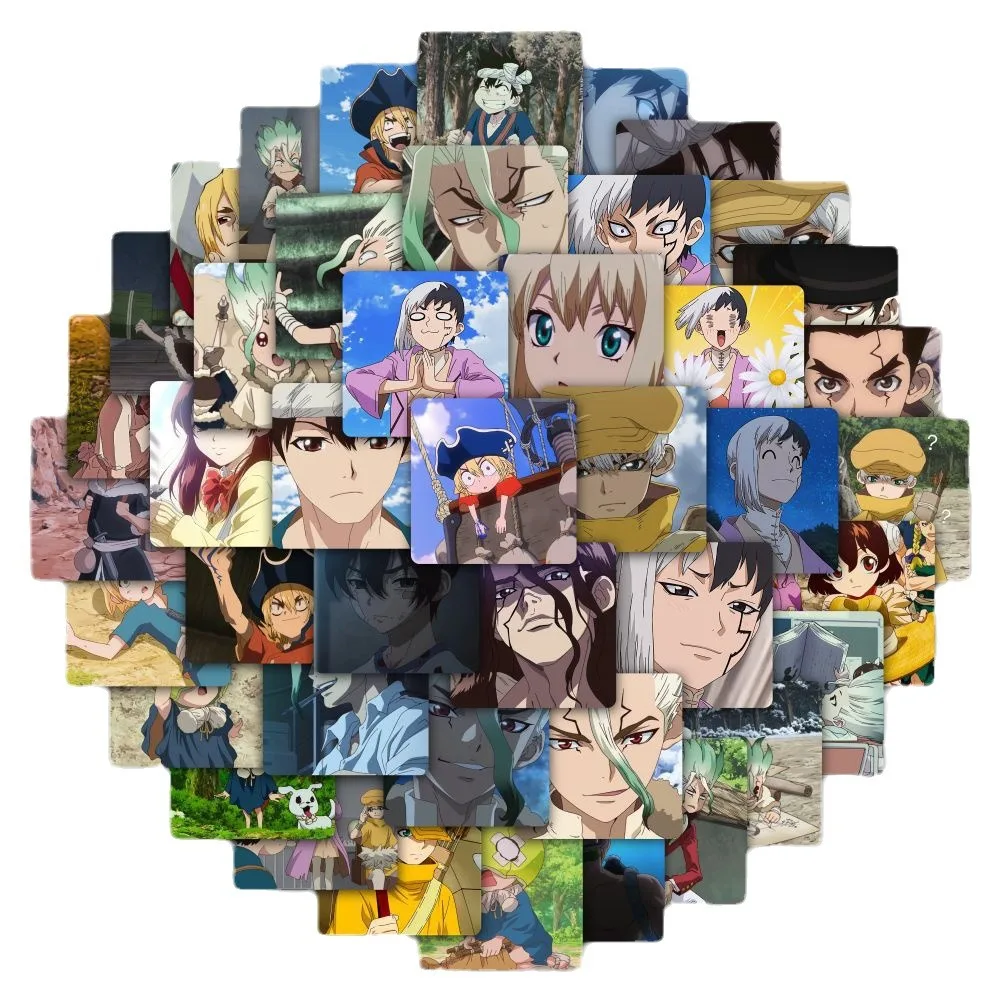 60 шт. Days Stone Era Shiji Shikan Qiankong Amber Crom чехол для мобильного телефона украшение водонепроницаемая наклейка