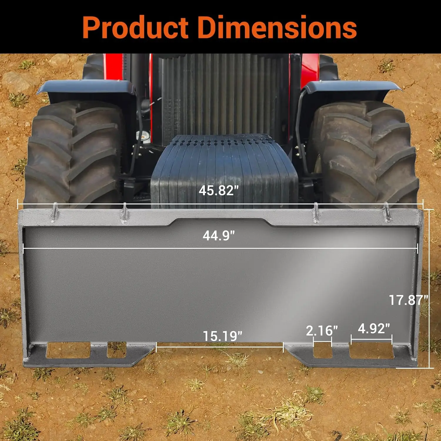 لوحة مرفقة توجيه انزلاقية 1/2 بوصة لوحة تثبيت عالمية سريعة التوصيل متوافقة مع كوبوتا والتوجيهات والجرارات · تخفيضات ساخنة