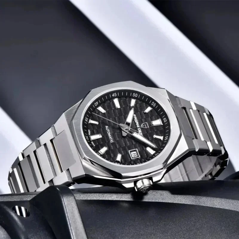 PAGANI DESIGN NEW Men's Automatic Mechanical Watch Luxury Stainless Steel Waterproof with Calendar - Top Brand Gift