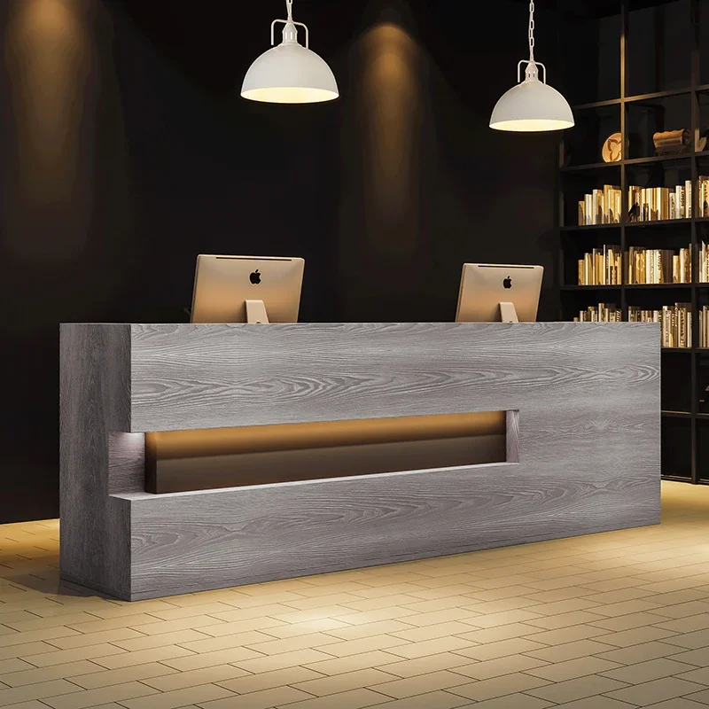 

Hotels Counter Reception Desks Beauty Aesthetics Design Luxury Reception Desks Computer Modern Mostrador Recepcion Furniture